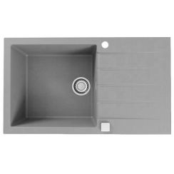 Alveus Cadit fregadero de granito 86x50 cm gris/grafito/ónix 1132030
