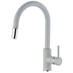 Alveus Delos grifo de cocina de pie grafito/gris 1129019