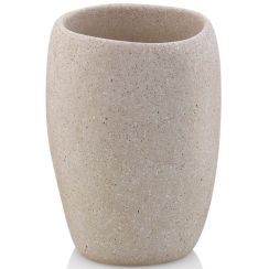 Kela Roda vaso para cepillos de dientes beige 23679