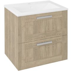 Sapho Amia armario 60x45x60 cm suspendido, para lavabo roble AM060-2020