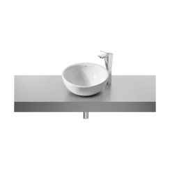 Roca Bol lavabo 42x42 cm circular sobre encimera blanco A327876S00
