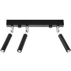 Sollux Lighting Eyetech lámpara de techo 3x40 W negro SL.0899