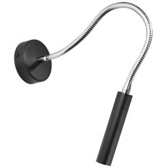 Sollux Lighting Axil lámpara de pared 1x40 W negro SL.0910