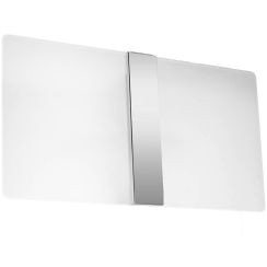Sollux Lighting Azalia lámpara de pared 2x40 W blanco-cromo SL.1006