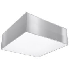 Sollux Lighting Horus plafón 1x60 W gris SL.0143