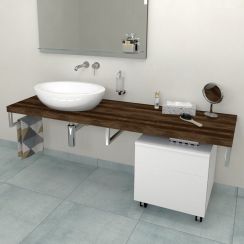 Sapho Avice encimera 130x49.5 cm roble AV1311