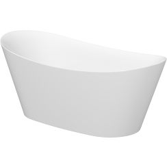 Cersanit Inverto bañera exenta 170x80 cm oval blanco S301-339