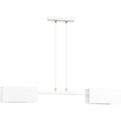 Emibig Tolos lámpara colgante 2x15 W blanco 634/2