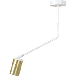Emibig Verno lámpara de techo 1x8 W blanco-oro 656/1