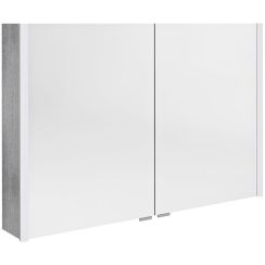 Sapho Alix armario 106x17.5x70 cm con espejo gris AX106-0011