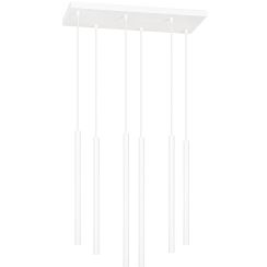 Emibig Selter lámpara colgante 6x8 W blanco 553/6