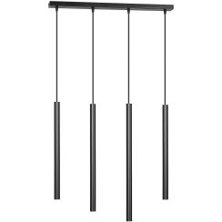 Emibig Selter lámpara colgante 4x8 W negro 552/4