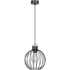 Emibig Barbado lámpara colgante 1x15 W negro 754/1