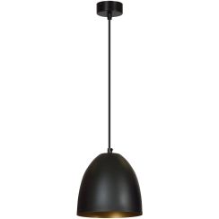 Emibig Lenox lámpara colgante 1x15 W negro-oro 410/1