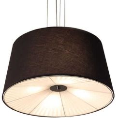 Light Prestige Bali lámpara colgante 4x60 W negro LP-1322/1PBK