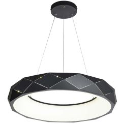 Light Prestige Reus lámpara colgante 1x36 W negro LP-8069/1PLEDBK