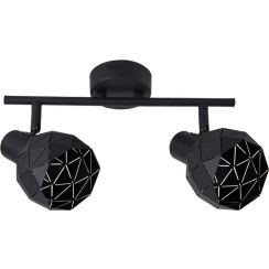 Light Prestige Reus lámpara de techo 2x40 W negro LP-8069/2WSBK