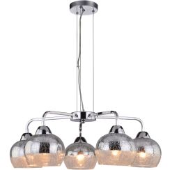 Candellux Cromina lámpara colgante 5x60 W cromo 35-56375