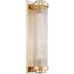 Zuma Line Sergio lámpara de pared 2x60 W transparente-oro W0528-02M-F7AC