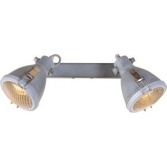 Candellux Crodo lámpara de techo 2x40 W gris 92-71118