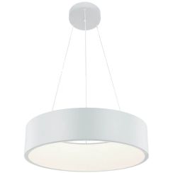 Light Prestige Malaga lámpara colgante 1x24 W blanco LP-622/1PWH