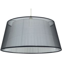 Candellux Charlie lámpara colgante 1x60 W negro 31-24824