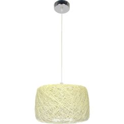 Candellux Panda lámpara colgante 1x60 W crema 31-51141