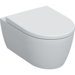 Geberit iCon conjunto taza de inodoro + tapa suspendido sin reborde blanco mate 501.663.JT.1