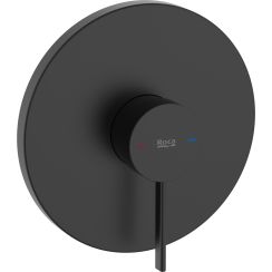 Roca Ona grifo para ducha empotrado negro A5A2B9ENB0