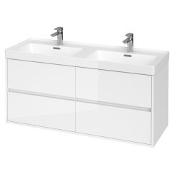 Conjunto armario Cersanit Crea S931-001, lavabo Cersanit Crea K673-006