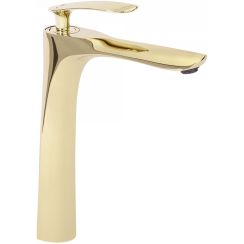 Rea Orbit grifo para lavabo de pie oro REA-B2051