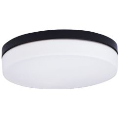 MaxLight Oda plafón 3x40 W blanco-negro C0194