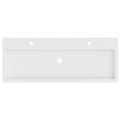 Riho Spring Vow lavabo 120.3x46.2 cm rectangular clásico-para mueble blanco W004005105