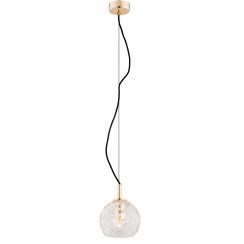 Argon Oviedo lámpara colgante 1x15 W latón-transparente 4200
