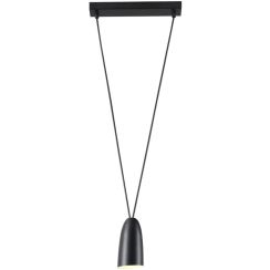 MaxLight Sistema lámpara colgante 1x40 W negro P0400