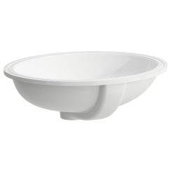 Laufen Savoy umywalka 44x36 cm owalna podblatowa biała H8189420001551