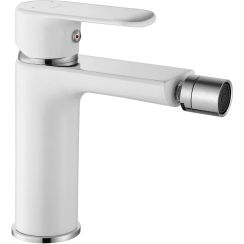 Rea Bloom grifo para bidé de pie cromo-blanco REA-B9916