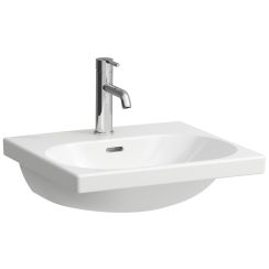 Laufen Lua umywalka 50x46 cm prostokątna ścienna biała H8100814001091