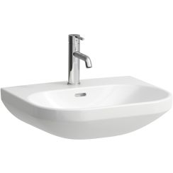 Laufen Lua umywalka 55x46 cm półokrągła ścienna biała H8110814001041