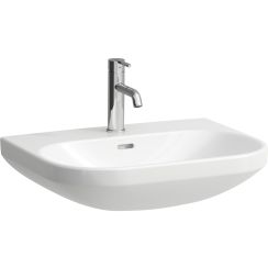 Laufen Lua umywalka 60x46 cm półokrągła ścienna biała H8110830001091