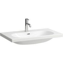 Laufen Lua umywalka 80x46 cm prostokątna ścienna biała H8160874001041