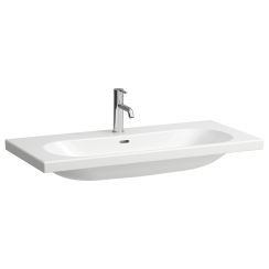 Laufen Lua lavabo 100x46 cm rectangular clásico blanco H8160894001071
