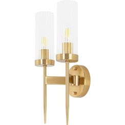 Moosee Torch lámpara de pared 2x40 W oro MSE010400199