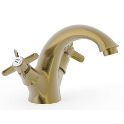 Tres Clasic-Tres grifo para lavabo de pie latón/bronce antiguo 24210201LV