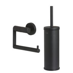 Conjunto escobilla de baño Tiger Boston 307430746, portarrollos de papel higiénico Tiger Boston 309030746