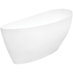 Besco Keya bañera exenta 163.5x70 cm oval blanco #WMMB-165KKW