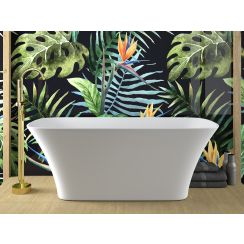 Besco Assos S-Line bañera exenta 160x70 cm rectangular blanco #WMMB-160ASC
