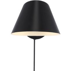 Nordlux Stay lámpara de pared 1x60 W negro 2220381003