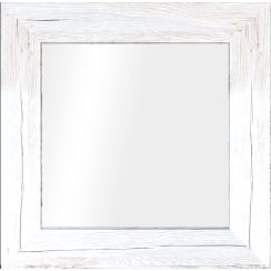 Styler Jyvaskyla espejo 60x60 cm cuadrada blanco-madera LU-01219