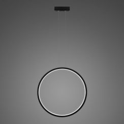 Altavola Design Ledowe Okręgi lámpara colgante 1x30 W negro LA073/X_80_in_4k_black